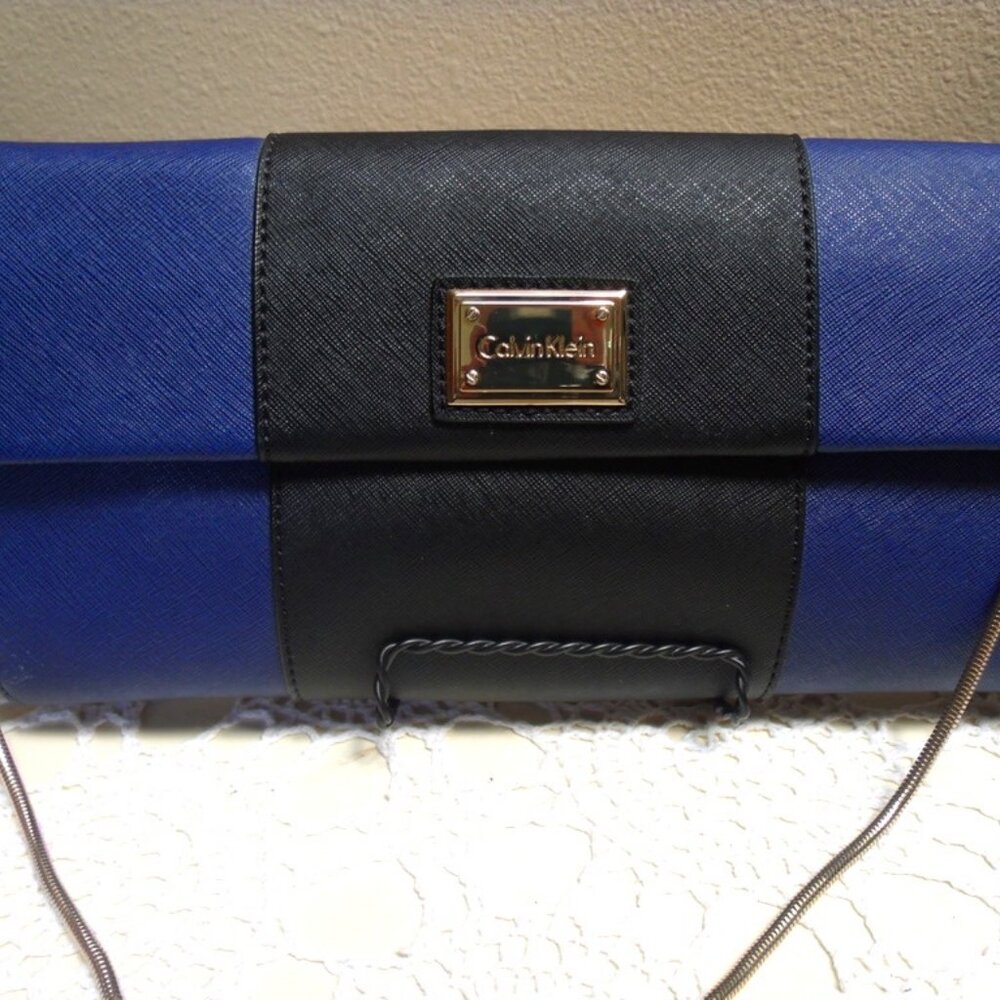 CALVIN KLEIN SAFFIANO LEATHER BAG